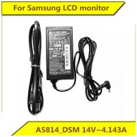 new discount A5814 DSM For Samsung LCD monitor 14V 4.143A original power adapter compatible with 14V 3.22A 3A 1.79A 1.786A