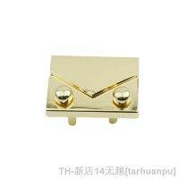 【CC】♈  10 Pieces Luggage hardware accessories mortise lock Triangular face light gold Leather accessor