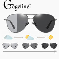 Driving Photochromic Pilot Polarized Sunglasses Men Women Chameleon Discoloration Sun glasses Shades Oculos De Sol