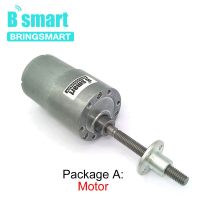 【✴COD✴】 ckl9cd Bringsmart มอเตอร์ไฟฟ้าเพลายาว12V จอ Dc 6V เพลาเกลียวสำหรับหน้าแปลน Jgb37-3530ชิ้นส่วน Diy