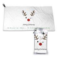 【Bathroom sale】 MerryReindeer Quick DryGymBathMerry Xmas Reindeer Meery Xmas MerryReindeer