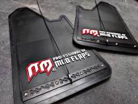 บังโคลนรถยนต์ NM Mud flaps Professional Black Plate. (***1คู่)