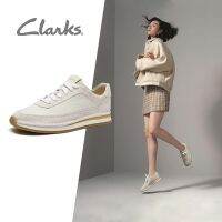 Clarks รองเท้าสตรี รองเท้าผู้ชาย รองเท้าลำลอง รองเท้าวิ่งวินเทจ รองเท้าฝึกอบรม Agande CraftRun ลูกไม้.