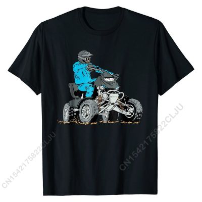 Graphic Tee Sport ATVs Four-wheeler T-shirt ATV Gifts T Shirts Retro Fashionable Cotton Men Tees Clic