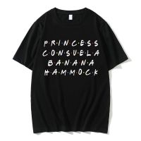 PRINCESS CONSUELA BANANA HAMMOCK Print Tshirt Men Fashion Casual Loose T Shirt Mens Oversized Funny T-shirts Short Sleeve