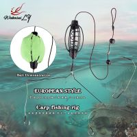 【LZ】☍卐  2022 New European-style Carp Fishing Hook Fishing Group Bait Cage Hit Nest Spring Hook Vigorously Ma Feide Fishing Hot Selling