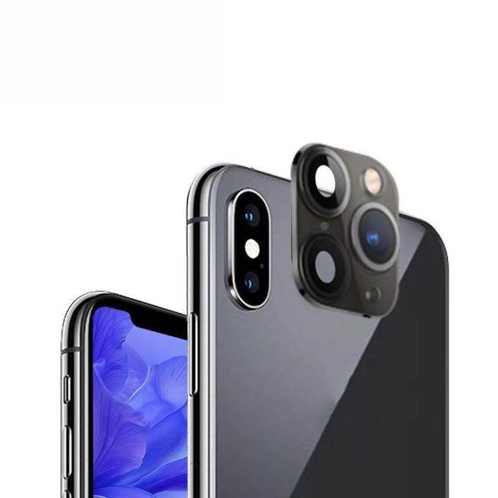 ฝาครอบสติกเกอร์เลนส์กล้องปลอมสำหรับโทรศัพท์-x-xs-max-xr-ตัวป้องกันหน้าจอวินาทีเปลี่ยนรองรับแฟลช-iewo9238