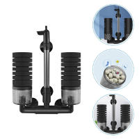 Zecetim ตัวกรองฟองน้ำตัวกรองสึกหรอตัวกรองปลาตัวกรองเครื่องปั๊มอากาศพิพิธภัณฑ์สัตว์น้ำสะดวก