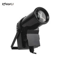 Djworld Spotlight LED RGBW 4in1 Led Pin Spot Beam 10W Lights For Mirror Ball For Dance Floor Disco DJ Party Wedding