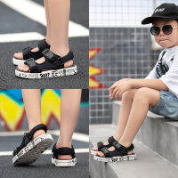 Childrens Slippers New Summer Korean-Style Velcro Soft-Soled Childrens Boys Shoes