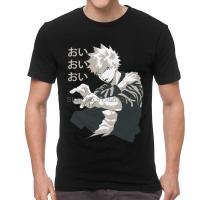 Boku No Hero Academia Katsuki Bakugou T Mens Cotton Printed Tshirts Novelty Tshirt Anime Manga Mha