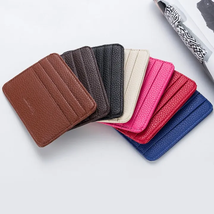 HangQiao Ultra Slim Front Pocket Wallet Mens Wallet Minimalist Travel ...