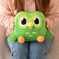 Lovely Green Duolingo Owl Plush Toy Plushie Of Duo The Owl Cartoon Anime Owl Doll Soft Stuffed Animal Children Birthday Gift