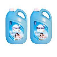 [2แกลลอน] Hygiene ไฮยีน โอเชี่ยนบลูปรับผ้านุ่ม สีฟ้า 3500 มล.