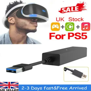 Official PSVR to PS5 Cable PS5 PS4 VR 4 PS5 VR Connector Set Mini Camera  Adapter
