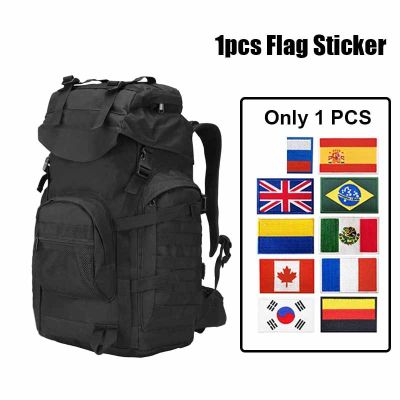 Hiking Bag 50L Sports Bag Outdoor Tactical Upgrade Backpack Large Capacity Camouflage Climbing Waterproof Mountaineering