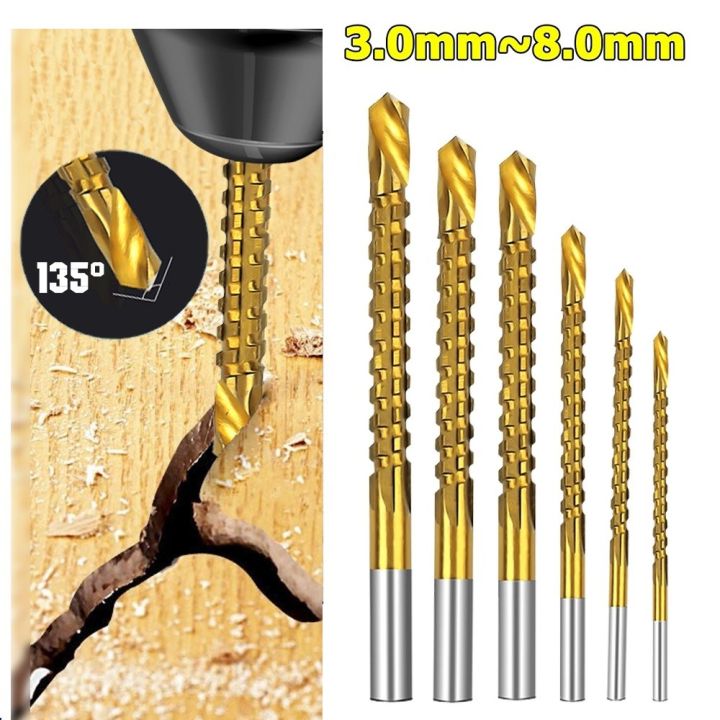 L3-8mm HSS Drill Bit Set Cobalt Drill Wood Spiral Screw Metric ...