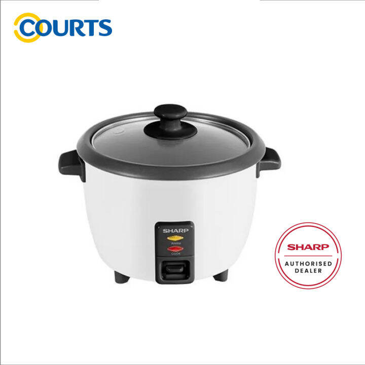 SHARP RICE COOKER 1L KSH108GWH Lazada