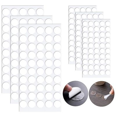 50PCS Transparent Double-Sided Adhesive Tape Dot Waterproof Traceless Acrylic Glue Double-sided Adhesive Round Sticker Tape Dot Adhesives  Tape
