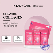 Collagen ceramide K Lady Care chống lão hóa, cang bóng da 25ml x 30 gói