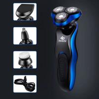 Amy Pavilion Black Stone 3D Shaver เครื่องโกนหนวดไฟฟ้า ที่โกนหนวดไฟฟ้า เครื่องโกนหนวดไร้สาย โกนเกลี้ยงเกลา มีหัวกันจอน