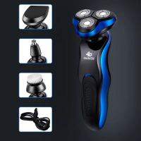 Jvogue Black Stone 3D Shaver เครื่องโกนหนวดไฟฟ้า ที่โกนหนวดไฟฟ้า เครื่องโกนหนวดไร้สาย โกนเกลี้ยงเกลา มีหัวกันจอน