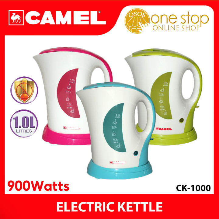 Camel Appliance CK1000 1 Liter Capacity Electric Kettle Water Heater CK1000 •OSOS• Lazada PH