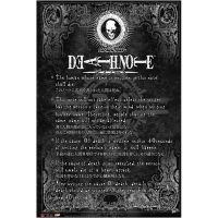 【SALE】 nancarenko1977 Death Note Rule Poster โปสเตอร์ผ้าซาตินกำหนดเองโปสเตอร์ผ้าพิมพ์ลายโปสเตอร์ผ้าไหมติดผนังพิมพ์ลาย