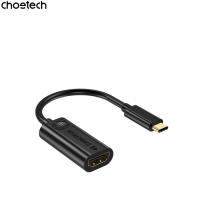 Choetech 3.1 Usb-C to Hdmi 60Hz Hub Thunderbolt 3 Port Compatible อุปกรณ์เชื่อมต่อGold-Plated Connectors0.2m(ของแท้100%)