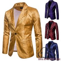 TEN-Stylish Men´s Casual Slim Fit Formal One Button Suit Blazer Coat Jacket