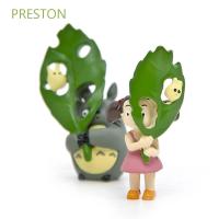 Preston ของเล่นโมเดลรถยนต์ขนาดมินิพร้อมใบไม้สําหรับตกแต่งสวน QC8191652