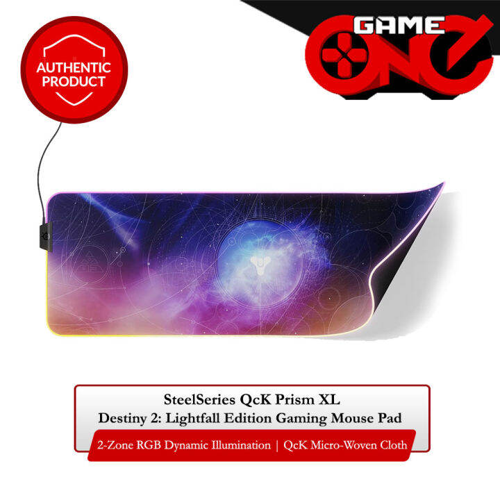 SteelSeries QcK Prism XL Destiny 2 Lightfall Edition Gaming Mouse Pad