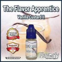 The Flavor Apprentice Vanilla Custard II - กลิ่นคัสตาร์ดวนิลลา 2 - กลิ่นผสมอาหาร - ผ่านการรับรองจาก อย. ประเทศไทย บรรจุและขายโดย Flavorfy กลิ่นผสมอาหารอเนกประสง