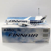 32.6ซม. 1:200 Airbus 350 A350เครื่องบินเครื่องบิน FINNAIR สายการบินเครื่องบินรุ่น Landing Gear สะสม Diecast ของเล่นคอลเลกชัน