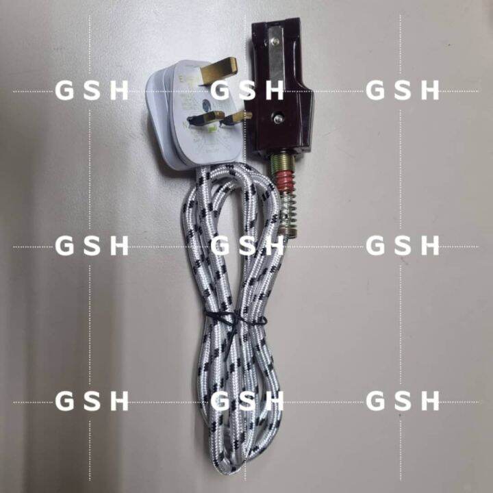 7A 250V PANASONIC/NATIONAL RICE COOKER CABLE 1.5M(FOR 1.0L 1.8L) Lazada