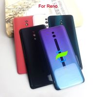 【♘COD Free Cas♘】 jiejiu65879742 กระจกด้านหลังแบบเรโนเคสสำหรับ Oppo เคสกระจก3มิติสำหรับ Reno ฝาหลังประตูหลัง