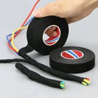 15 Meters Heat Resistant Adhesive Cloth Fabric Tape Home Improvement Car Auto Cable Harness Wiring Loom Width 9/19/25MM Cable Management