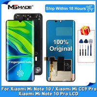 6.47 Original For Xiaomi Note 10 LCD Display Touch Screen Assembly For Xiaomi CC9 Pro Display MI Note 10 Pro Replacement Parts