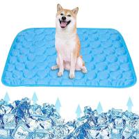 Pet Ice Cushion Summer Cool Pad Dog Blanket For Pets Water Absorbent Pet Ice Cushion Ultra-soft Multifunctional Dog Mat Cooling