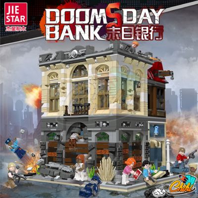 ตัวต่อ ธนาคารซอมบี้ DOOMSDAY BANK JIESTAR89102 จำนวน 2,836 ชิ้น