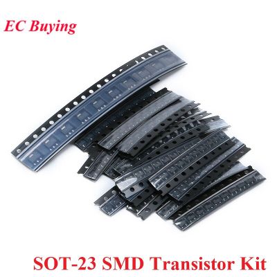 180pcs/lot SOT-23 SMD Transistor Kit For S9013 S9014 S9015 S9018 MMBT3904 MMBT3906 A92 C1815 A1015 Samples KIT 18 kinds*10 pcs Nails  Screws Fasteners