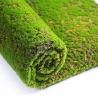 [COD] fake moss landscaping green planting photography bonsai environment decoration artificial leather flocking factory