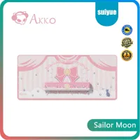 Akko แผ่นรองเมาส์คีย์บอร์ด Sailor Moon รองรับการรักษาสายรัดข้อมือ