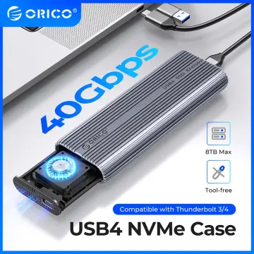  ORICO 40Gbps M.2 NVMe SSD Enclosure USB4 PCIe3.0x4 USB