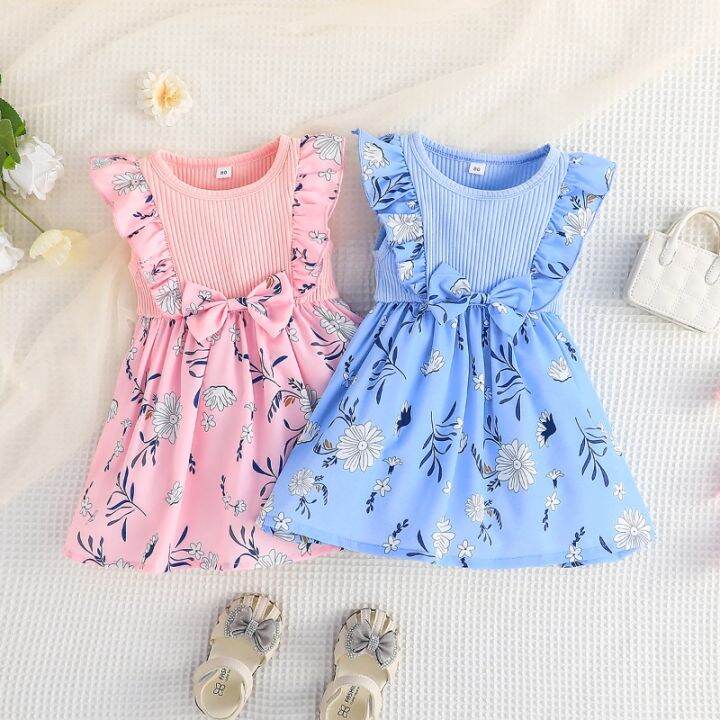 Dress Baby Girl 9 Months 4 Tahun Birthday Baju Gaun Budak Perempuan