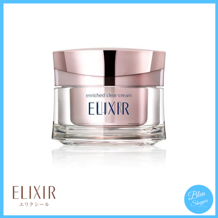 ELIXIR by SHISEIDO Whitening & Revitalising Care - Enriched Clear Cream ...