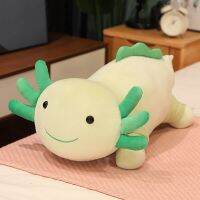 30-90CM Axolotl ตุ๊กตาการ์ตูนน่ารักตุ๊กตาหนานุ่มตุ๊กตา Plushie หมอนยาวสำหรับเด็กผู้ชายวันเกิดคริสต์มาสของขวัญของตกแต่งบ้าน