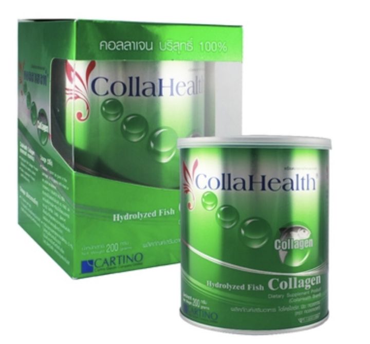 คอลลาเฮลท์-คอลลาเจน-collahealth-collagen-200g-คอลลาเจนจากปลาทะเล-คอลลาเจนกระดูก-คอลลาเจนแท้-100