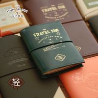 《   CYUCHEN KK 》 Sharkbang TN Passport TRAV SIM Traveler 39; S Notebook Blank Refill Paper Journals Agenda Planner Bandage Dairy Book Stationery