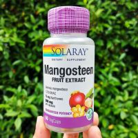 สารสกัดจากมังคุด Mangosteen Extract 500 mg 60 Vegetarian Capsules (Solaray®)